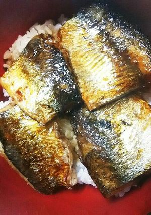 簡単！旬のニシンDEたれだく蒲焼丼♪-レシピのメイン写真