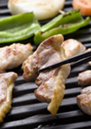 近江しゃもの焼肉料理-レシピのメイン写真