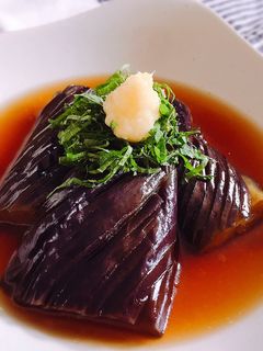 フライパンで簡単✩めんつゆ茄子の煮浸し-レシピのメイン写真