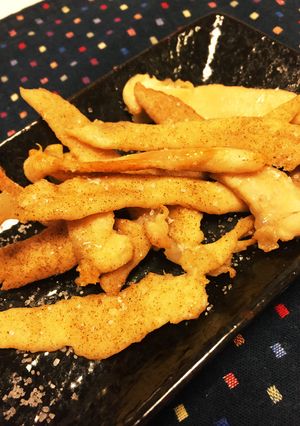ササミ筋のカリカリ焼き-レシピのメイン写真