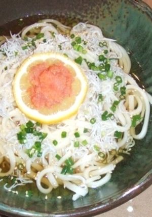 明太しらすうどん-レシピのメイン写真
