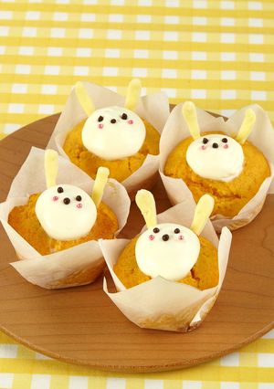 イースター！キャロットカップケーキ-レシピのメイン写真