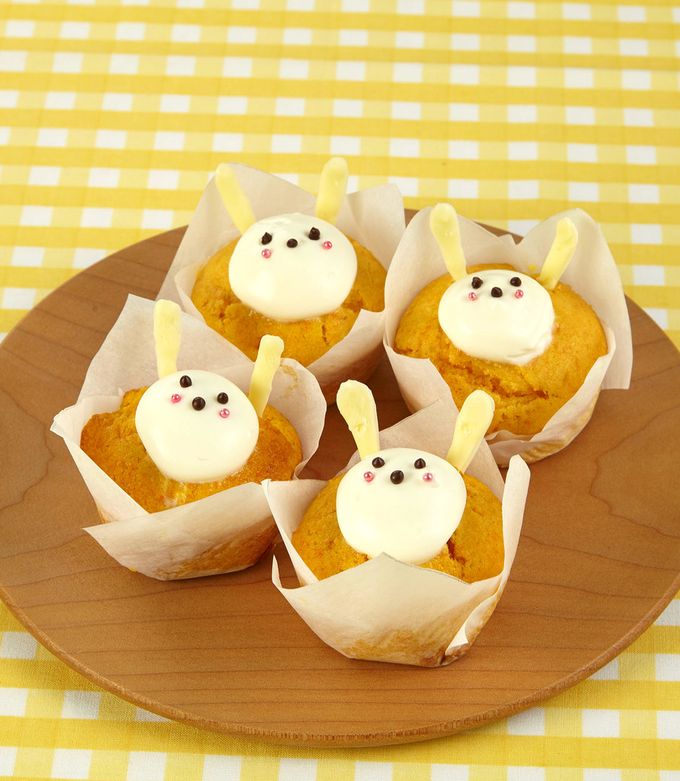 イースター☆うさぎカップケーキ