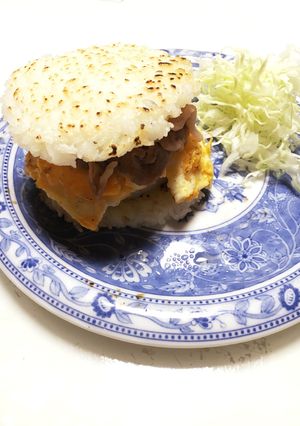 チーズがうまい！ライスバーガー-レシピのメイン写真