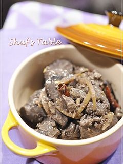 ショウガたっぷり❤鶏レバーの赤ワイン煮♫-レシピのメイン写真