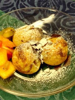たこ焼き器でしめにデザート-レシピのメイン写真