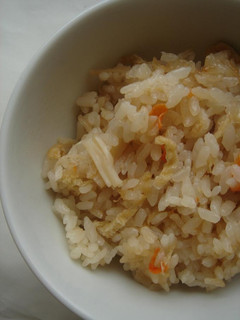 ホタテの炊き込みご飯-レシピのメイン写真
