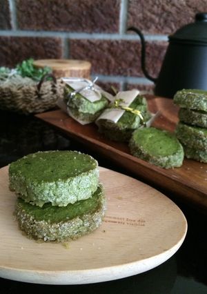 酵母で発酵！抹茶クッキー-レシピのメイン写真