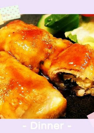 かさまし!厚揚げチーズ肉巻き-レシピのメイン写真