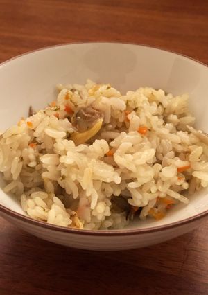 春ごはん♪あさりとふき味噌の炊き込みご飯-レシピのメイン写真