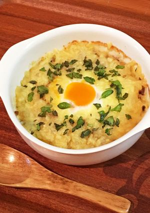 MECトリニティ☆肉と卵のチーズグラタン-レシピのメイン写真