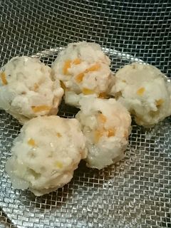 離乳食完了期*あじのつみれ-レシピのメイン写真
