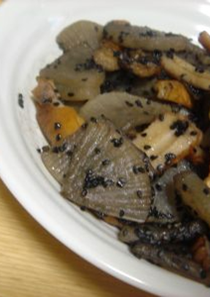 大根とちくわのゴマ炒め煮-レシピのメイン写真