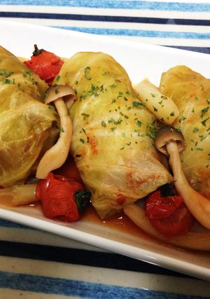 食s' 鶏胸肉のロールキャベツ-レシピのメイン写真