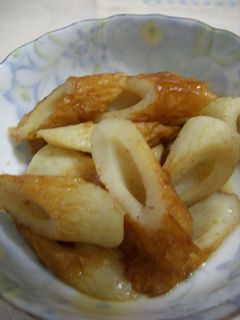 ちくわのめんつゆ煮-レシピのメイン写真