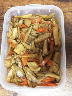 とり皮牛蒡の常備菜-レシピのメイン写真