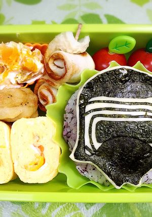 キャラ弁☆スターウォーズ カイロ・レン-レシピのメイン写真