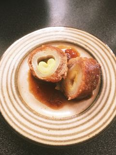 生姜焼き風肉巻き白ネギ-レシピのメイン写真