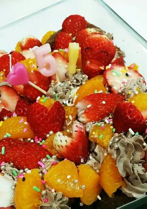 簡単✨子供と作るスコップケーキ❤誕生日編-レシピのメイン写真