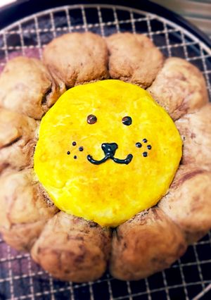 発酵なし！ライオンちぎりパン-レシピのメイン写真