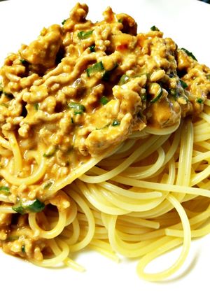 超簡単!!担担麺風冷製パスタ-レシピのメイン写真