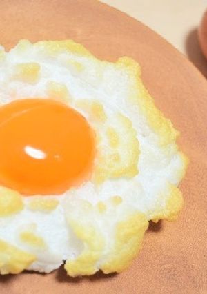 進化した目玉焼き エッグインクラウド-レシピのメイン写真