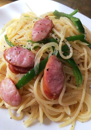 Wコショウの簡単スパゲッティ♪-レシピのメイン写真
