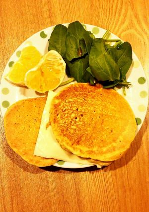 ダイエット超ヘルシー豆腐パンケーキ♡-レシピのメイン写真