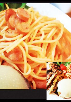 レンジ簡単！備え付け用ナポリタン-レシピのメイン写真