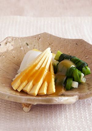 筍とイカと分葱の柚子酢味噌和え-レシピのメイン写真