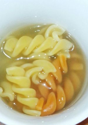 野菜練り込みマカロニスープ-レシピのメイン写真