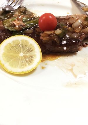朝から？☆家族が作るステーキ-レシピのメイン写真