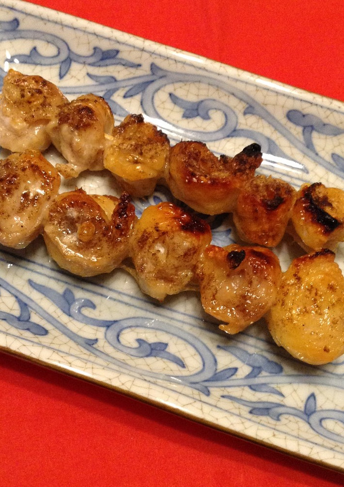 おうちで作る鶏皮の焼き鳥串-レシピのメイン写真