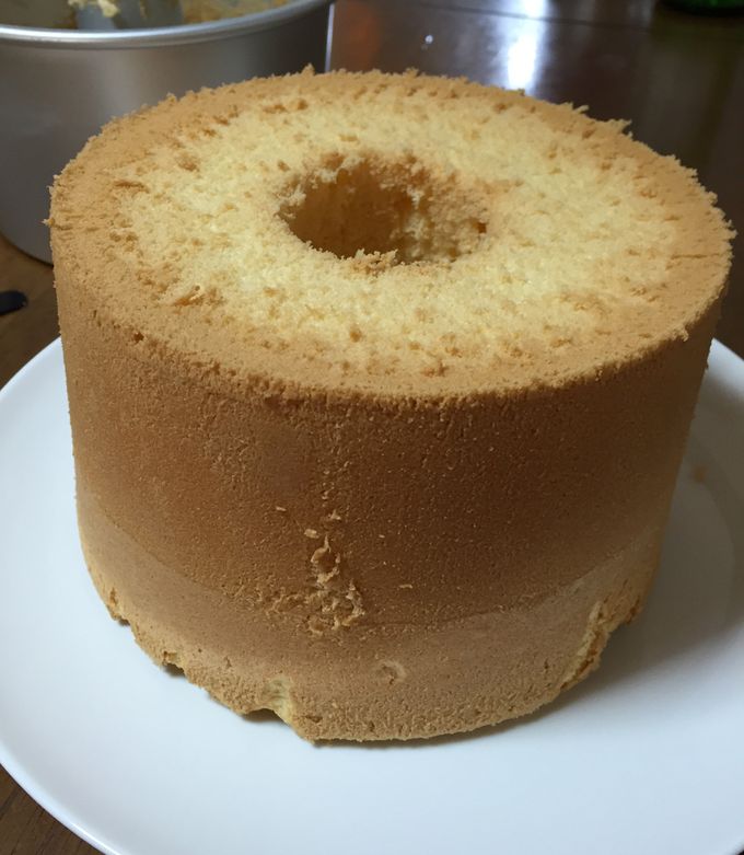 新品シフォンケーキ型17センチとボウル