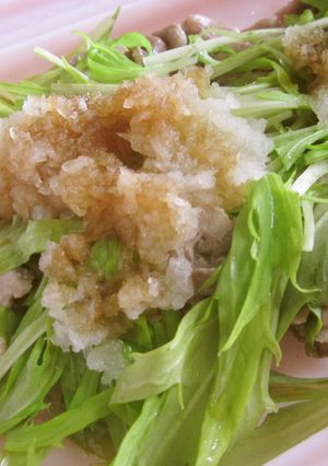 ルクエで簡単☆豚肉のみぞれがけ☆-レシピのメイン写真