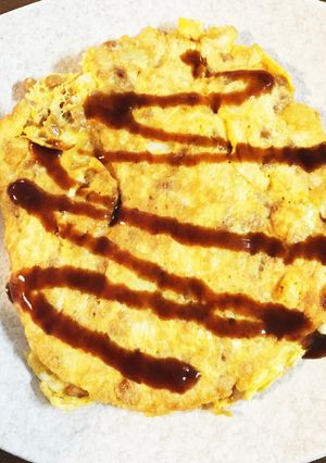 低糖質!!お好み焼き風-レシピのメイン写真