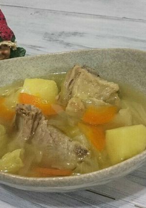 スペアリブとたっぷり野菜のスープ☺-レシピのメイン写真