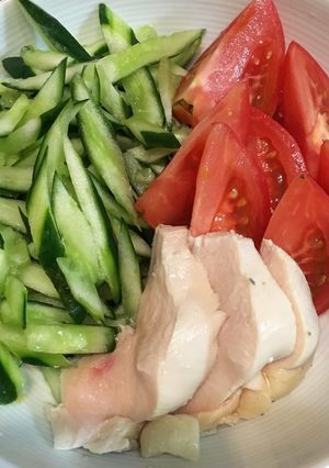 レモン醤油で食べる!超シンプルごはん。-レシピのメイン写真