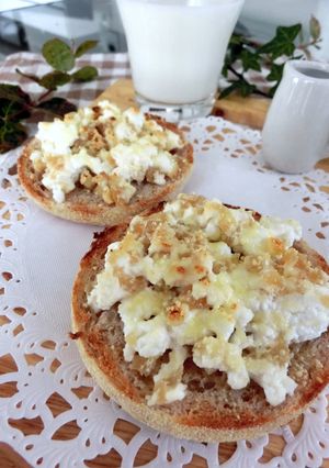 ⑥ ✿奈良漬けDEトースト✿ ⑥-レシピのメイン写真