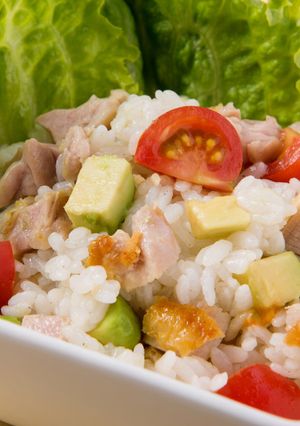 鶏肉のライスサラダ-レシピのメイン写真