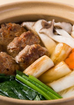 肉団子と野菜の中華鍋-レシピのメイン写真