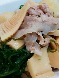 【簡単】筍と豚バラの煮物-レシピのメイン写真