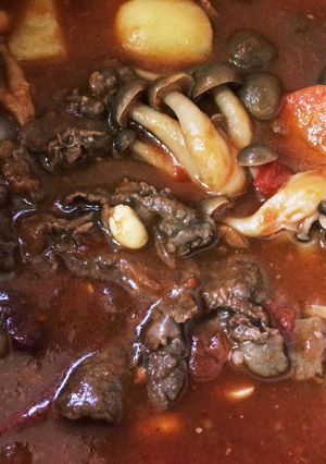 ♡圧力鍋♡牛肉のトマト煮込み-レシピのメイン写真
