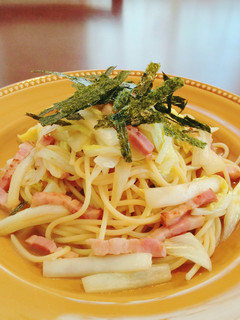 昆布茶の旨味♡白菜の柚子胡椒パスタ☆彡-レシピのメイン写真
