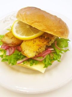 ベーグルを使ったさば香味サンド-レシピのメイン写真