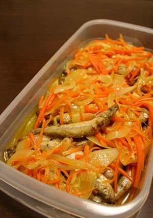 わかさぎのカレー風味エスカベッシュ-レシピのメイン写真
