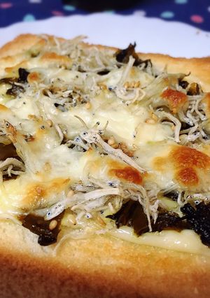 瀬戸内じゃこレモ菜トースト-レシピのメイン写真
