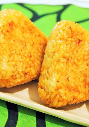 朝からモリモリ！味つけ控えめ焼おにぎり-レシピのメイン写真