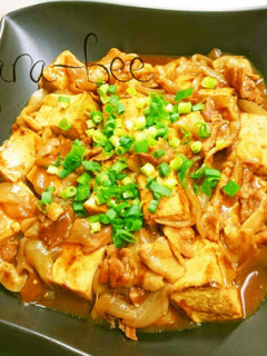 絶対ハマる♡我が家自慢のカレー肉豆腐-レシピのメイン写真