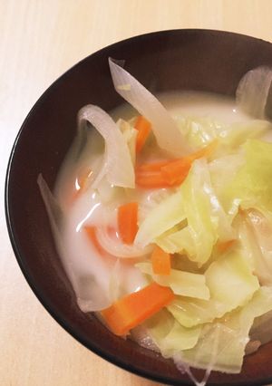 ミルク野菜スープ-レシピのメイン写真